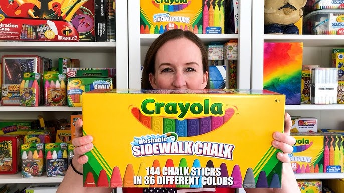 64 Crayons Color Order! Sort all the Crayola Crayons from the 64