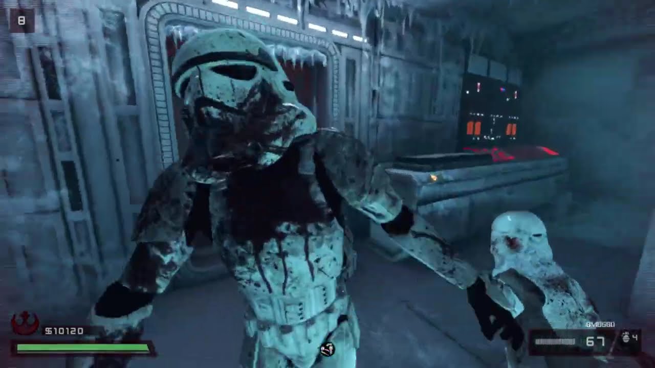 Call of Duty Black Ops 3 Zombie Custom Map - Star Wars: HOTH Beta Gameplay
