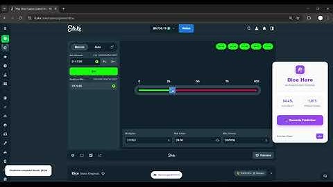 $100 to $30k+ WITH Stake Dice Predictor | DiceHero