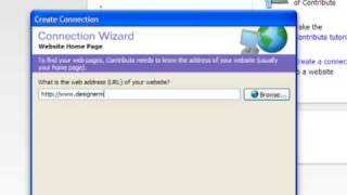 Contribute Connection Wizard