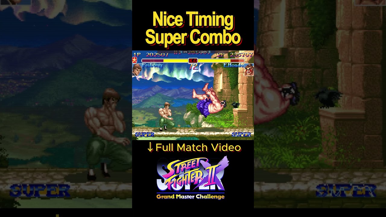 ssf2t スト2x - Nice Timing Super Combo/ナイスタイミング・スーパー