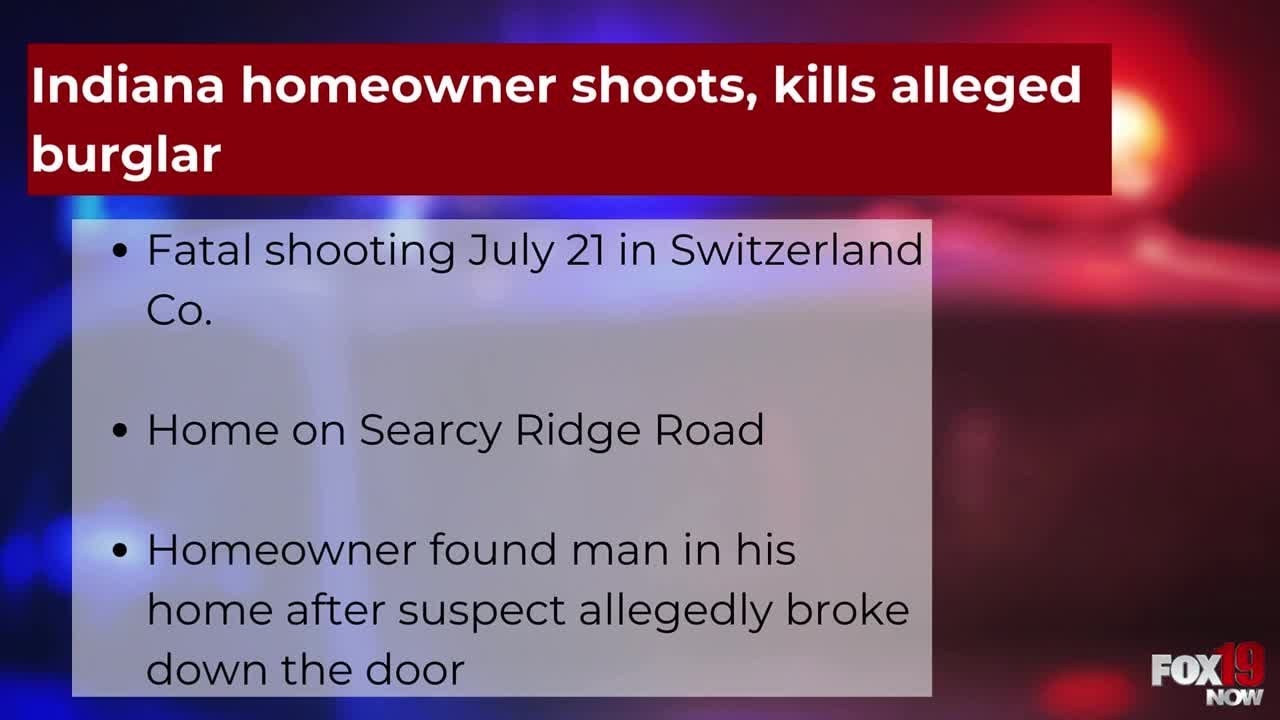 Indiana homeowner shoots, kills alleged burglar - YouTube