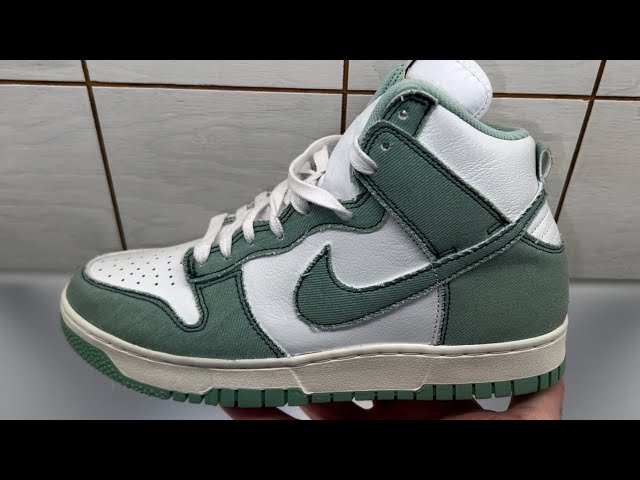 women's dunk high enamel green