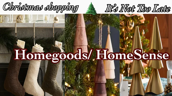 VLOGMAS | Shop With  Me for last minute Holiday Decor