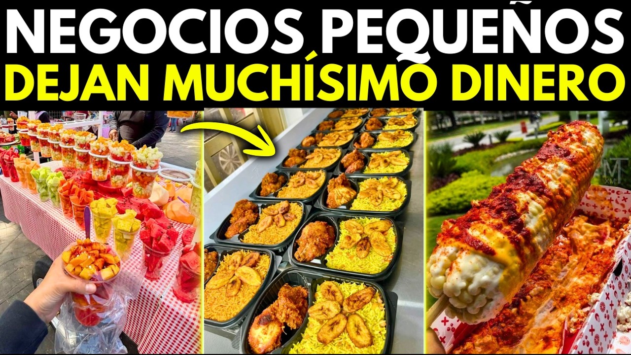 21 NEGOCIOS PEQUEÑOS que puedes abrir en CASA
