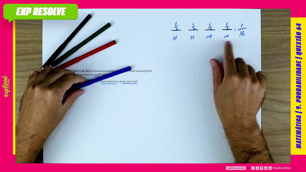 UMA SENHORA ACABA DE FAZER UMA ULTRASSONOGRAFIA E DESCOBRE QUE ESTÁ GRÁVIDA (...) |  PROBABILIDADE