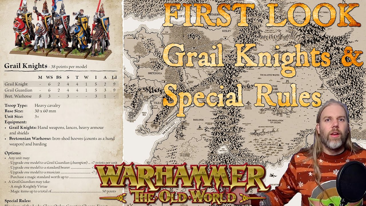 NEWS - Grail Knights, NEW Base Sizes & Special Rules - Warhammer The Old  World - Old World Almanack 