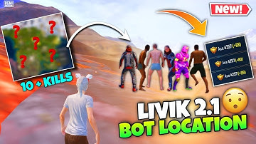 Secret bot location in bgmi 2.1 update | Bot location in bgmi new update | Bgmi 2.1 bot lobby trick