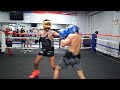 Beginner challenges pro to boxing match ft trystan lago vlogs