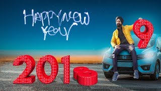 Happy New Year Editing 2019 | 5 Steps in Hindi |  PicsArt & Lightroom Tutorial screenshot 2