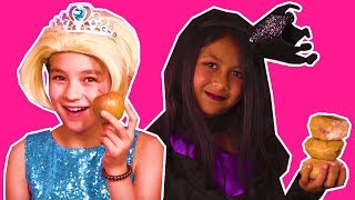 princess learns to count learning numbers donuts magic candy pranks princesses in real life