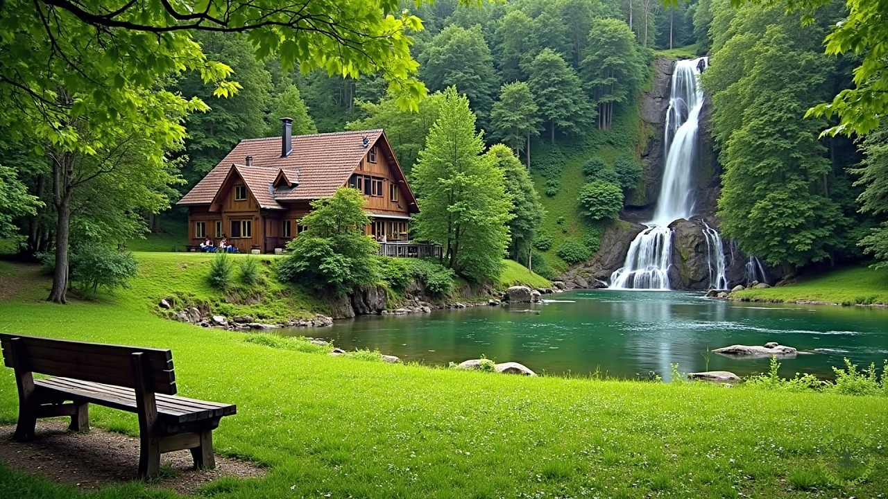 Relaxing Nature Music 4K🌿 Soothing Piano with Forest Ambience – Relaxing Nature Sounds