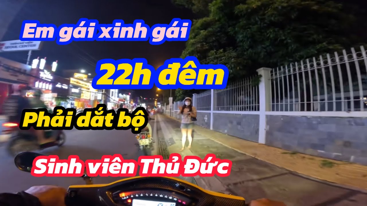Em Gái Sinh Viên Bị Hư Xe Lúc 22h Đêm | Long Quận 9