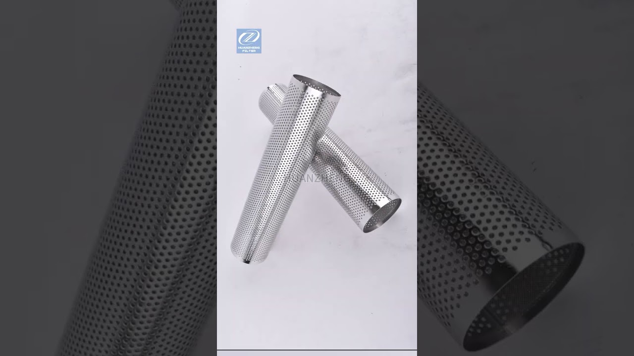 perforated filter element for Ystrainer