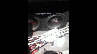 mtx terminator 2 12" subs