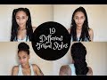 19 Different Ways To Style Tribal Feed In Braids | calicurls