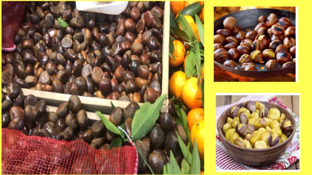 How to Roast Chestnuts in a stove at HomeRoasted Chestnut in the pan