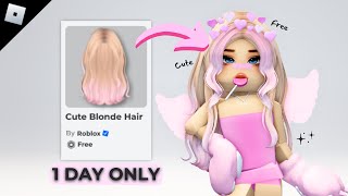 PointMelon on X: @luckyyloll & i gonna drop this cute lil free limited hair  Wednesday @ 8pm EST #robloxugc #robloxdev #roblox   / X