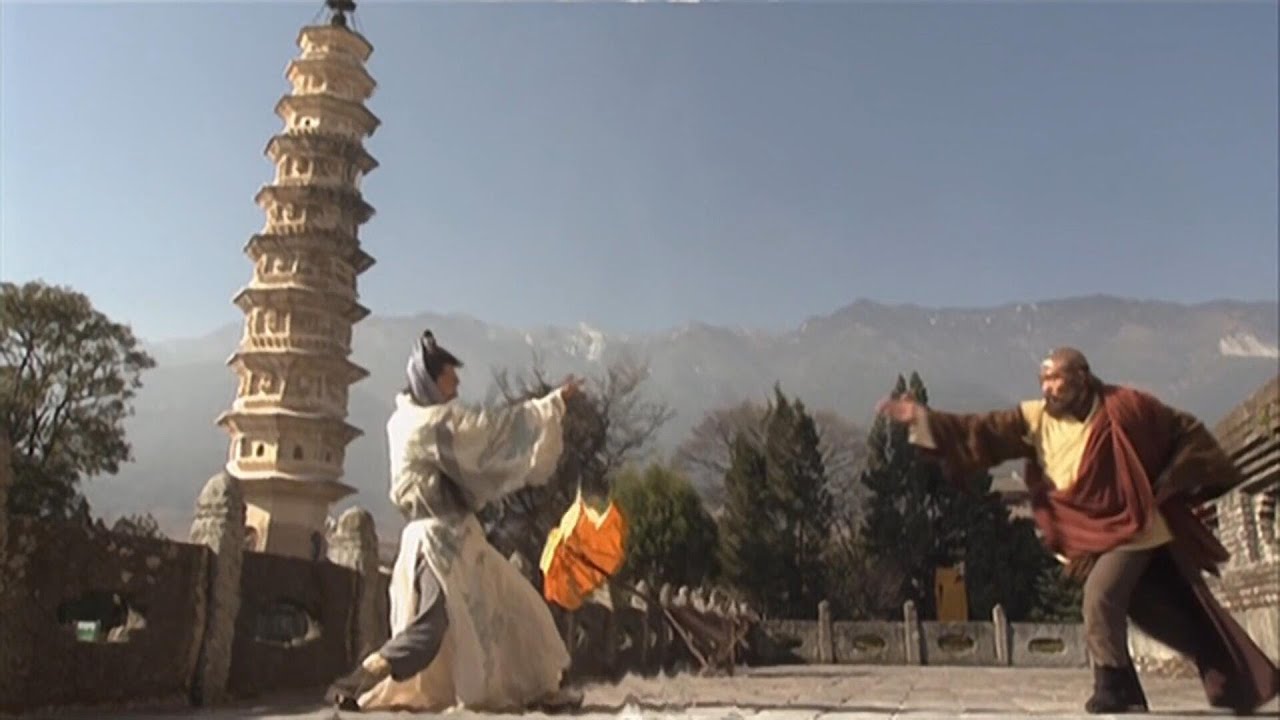 【♥功夫電影！】段譽六脈神劍爆發，天下第一劍法恐怖如斯，劍氣瞬間秒殺兩大高手