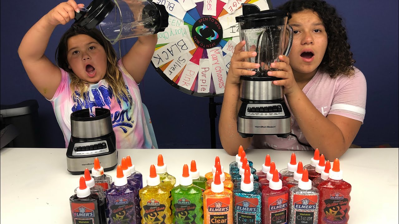 MAKING SLIME IN A BLENDER 2 MAKING SLIME IN A BLENDER 2 #1