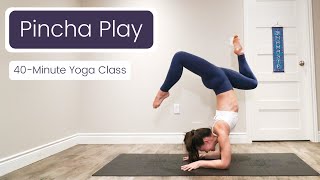 40-Minute Yoga Class: Pincha Play