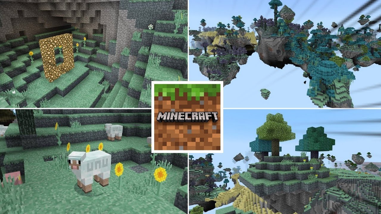 NOVA DIMENSÃO!! COMO TER O AETHER DIMENSÃO DO CÉU NO MINECRAFT PE 1.8 ...