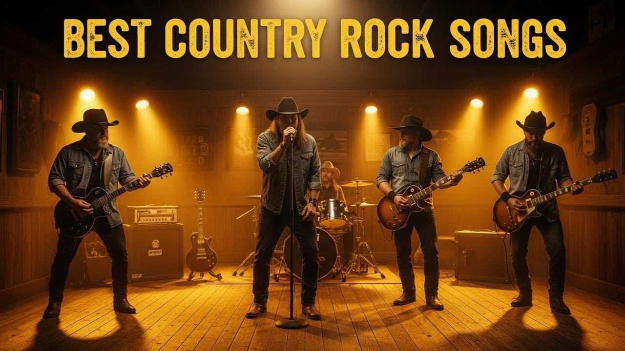 Country Rock Easy Drive Mix 2026 🎸 Relaxed Southern Rock Flow | Doobie Brothers