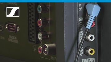 Tutorial: How to connect your Sennheiser RS 2000 to your TV I Sennheiser
