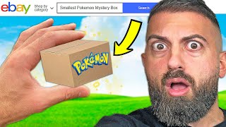 I Bought The SMALLEST Pokemon Mystery Box on Ebay!