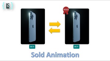 Sold Animation || Splash Animation || CSS + HTML only || Web Designing