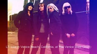 L7, Live in Venice Beach California, 2023. Full Concert plus Lyrics.