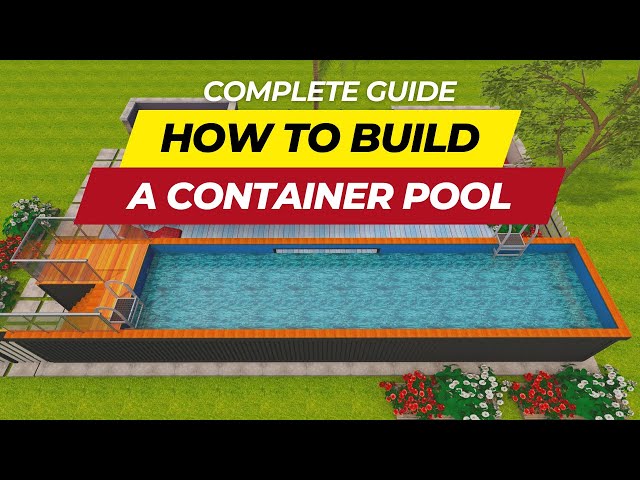How To Build A Container Pool Swimming Pools Made From Shipping Containers These Single Use Shipping