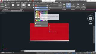 Autocad Tutorial - Apply Background Colors To Hatch Patterns