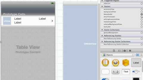 PecsXcode UITableCell