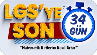 LGS Matematikte Net Yükseltme Taktikleri⏳ LGS'ye Son 34 Gün❗