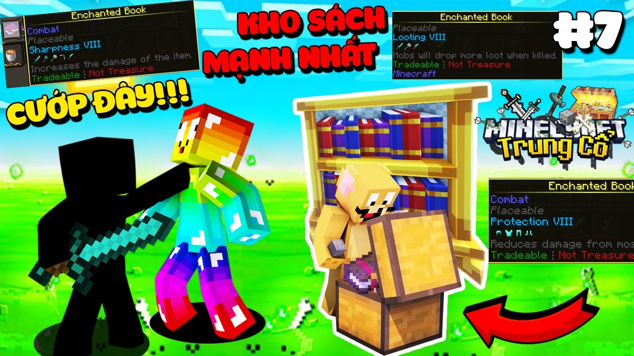 MINECRAFT TRUNG CỔ TẬP 7: KẾ HOẠCH CHIA RẼ T GAMING VÀ CHUỘT TV ** SÁT ...