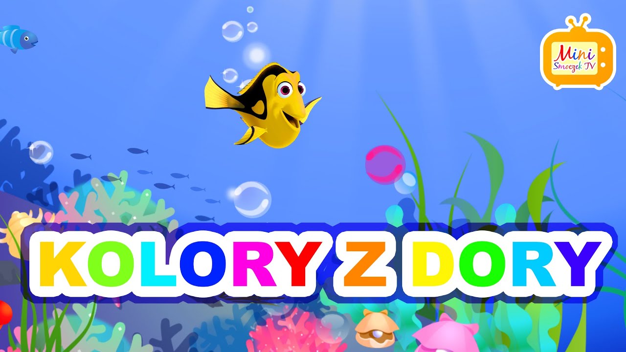 Nauka Kolorów z Rybką Dory z Bajki Gdzie Jest Dory Kolory Dla Dzieci Po Polsku YouTube Nauka Kolorów z Rybką Dory z Bajki Gdzie Jest Dory Kolory Dla Dzieci Po Polsku YouTube
