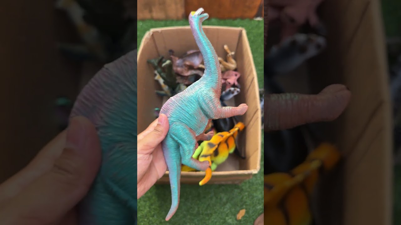 Hunting Jurassic World Toy Dinosaur Collection ASMR