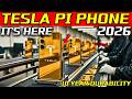 Tesla Cell Phone Release Date (Tesla Pi Phone 2026): Titanium, Grade 5Ti + 2k Cycles + 10-Year Phone