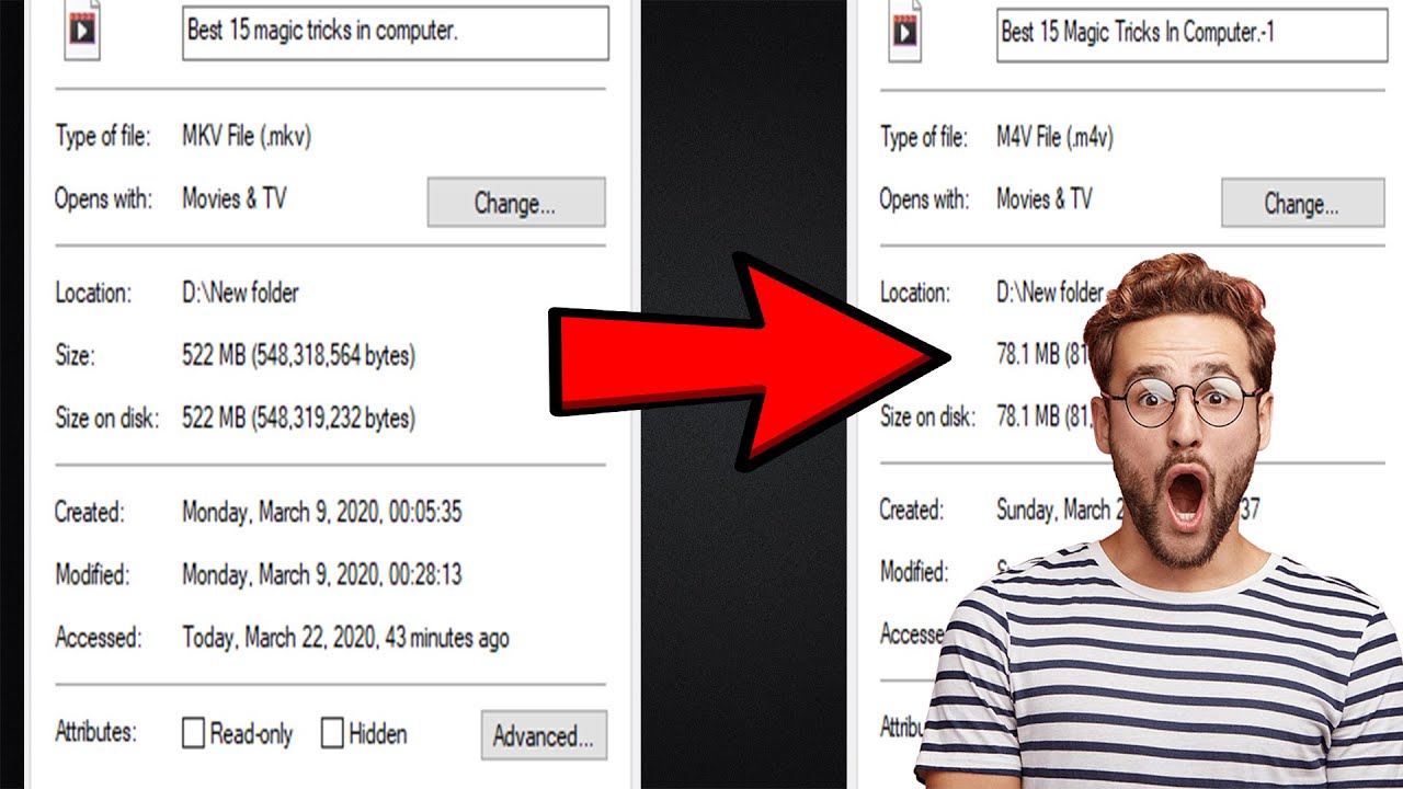 How To Large Video File Convert No Quality Loss! No Lag Reduced