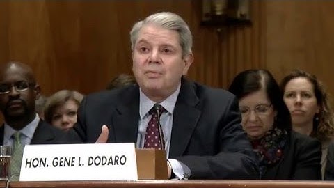GAO: Comptroller General Testifies to U.S. Senate on GAO