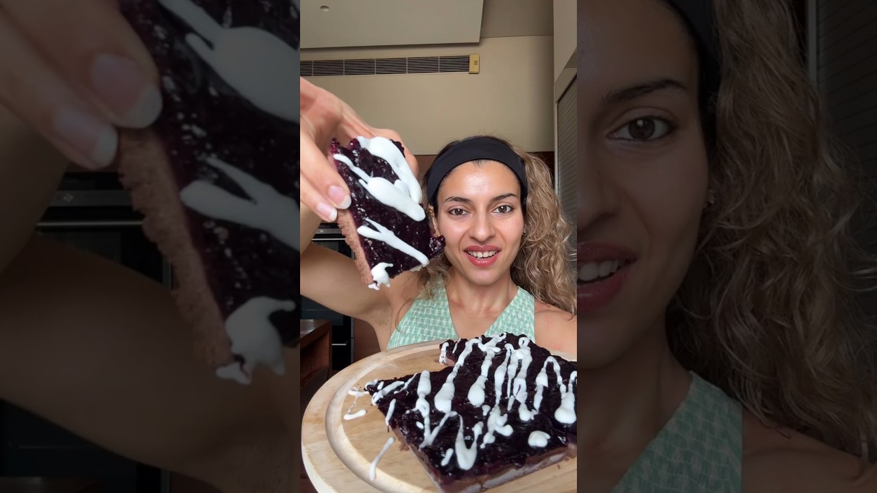 Healthy Blueberry Protein Bars Recipe | Made with Pluckk Frozen Blueberries