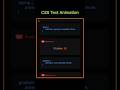 CSS Text animation... #coding #programming #programmer #developer #programmers