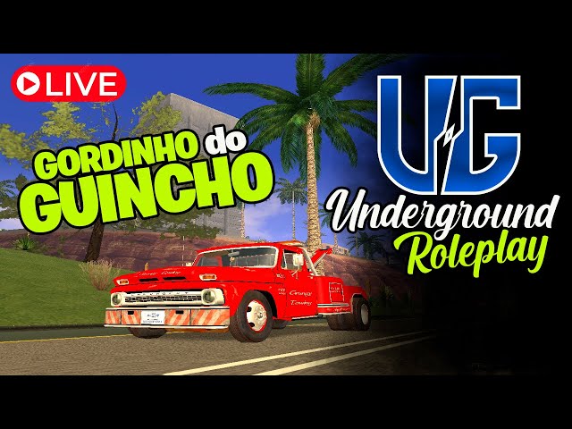 🔴AO VIVO🔴UNDERGROUND ROLEPLAY - O MELHOR 🔥 GTA SAMP 