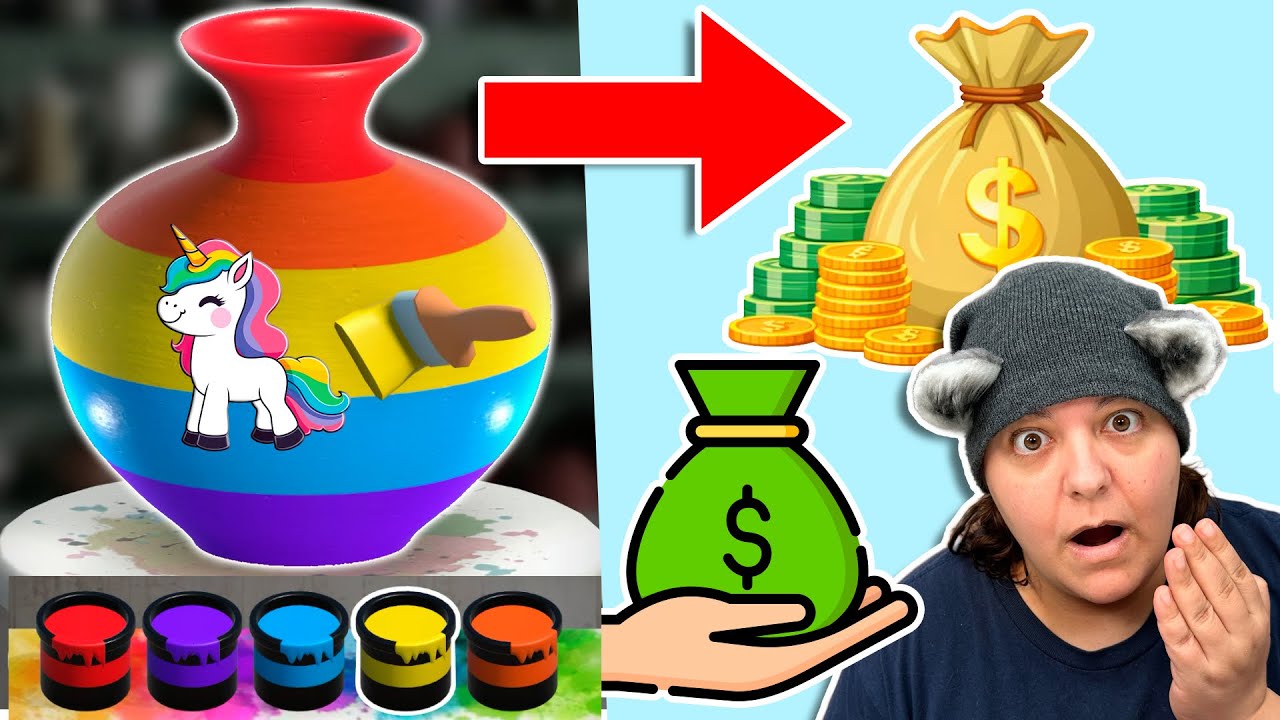 I Became A BILLIONAIRE Making Pottery