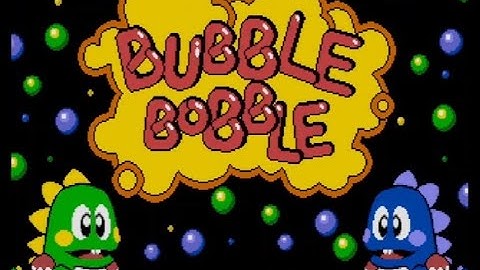 Bubble Bobble ATARI ST longplay 1-98 bugged end