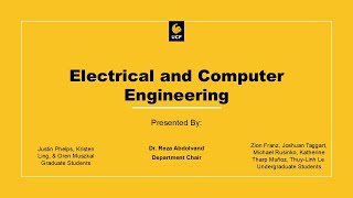 UCF CECS Showcase Electrical and Computer Engineering