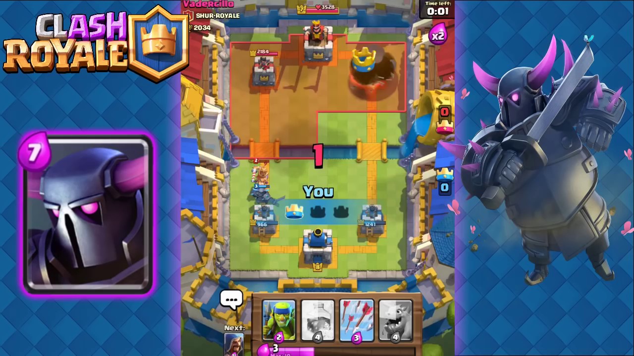 Clash Royale Pekka Deck Arena 7