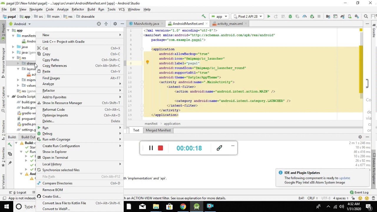 set up android studio icon set up android studio icon