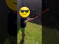 Start’em young, backyard lessons making lifetime memories. #bowhunting #archery #dadlife